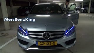 2016 Mercedes Benz C Class AIRMATIC Air Suspension Klasse C200 Review W205 [upl. by Segroeg]