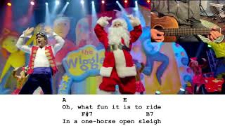 The Wiggles Jingle Bells  Kids Songs Guitar Lesson and Chords [upl. by Jolee875]