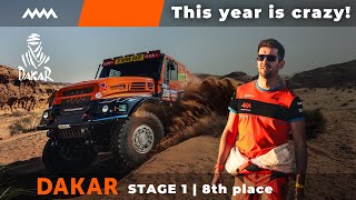 DAKAR 2024  STAGE 1  8th place  Everything changed [upl. by Llireva]