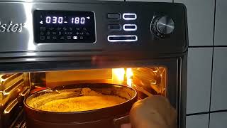 Forno e Fryer 25L Oster 10 em 1 com forma Ceraflame de 40cm [upl. by Calle643]