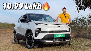 Mini Nexon EV🔥 2024 Tata Punch EV Empowered S Long Range Real World Review [upl. by Horbal]