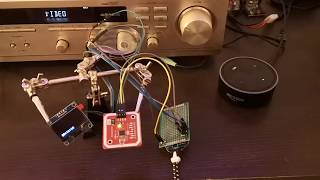 Alarmanlage mit ioBroker RFID Reader OLED Display und Alexa [upl. by Cox]