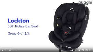 Graco Turn2Me™ 360° rotating car seat with isofix installation video [upl. by Bill]