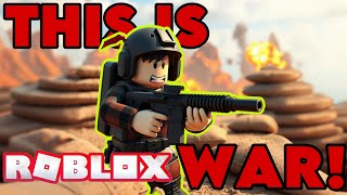 GOING to WAR in the TRENCHES  ROBLOX [upl. by Ialokin]