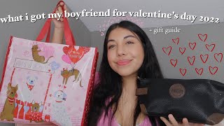 what i got my BOYFRIEND for valentines day  valentines day gift guide amp ideas [upl. by Massimiliano496]