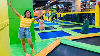 Fun at Sky Jumper 😍  Trampoline Park [upl. by Kcir]