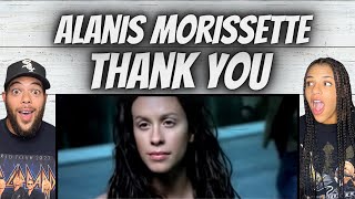 THAT VOICE FIRST TIME HEARING Alanis Morissette  Thank You REACTION [upl. by Cheryl13]