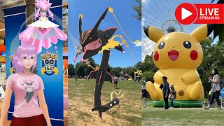 《Pokémon GO》GO FEST 2023 DAY2 萬博紀念公園 日本大阪 8486｜超級蒂安希 ディアンシー MEGA Diancie｜超級烈空坐 レックウザ Rayquaza [upl. by Margot]