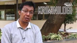 LEGAL DISCOURSE  Kriminologi [upl. by Lajib789]