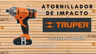 Atornillador de Impacto Truper CUMPLIDOR [upl. by Tedi]