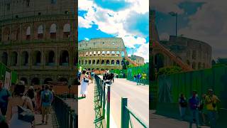 The colosseum Rome Italy colosseum rome italy travel shorts [upl. by Acirem976]