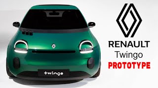 NEW Renault Twingo E Tech Electric 2026 Prototype Design Unveiled [upl. by Rodablas]