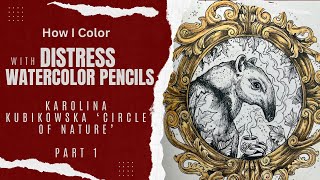 Tips amp Tricks for using watercolor pencils in your adult coloring books [upl. by Asiaj]