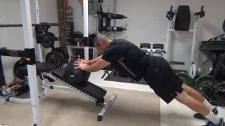 Weighted RollUp RollOuts For Deep Core Strength and Upper Body [upl. by Yeltneb871]