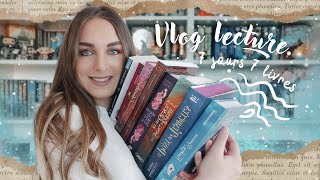 VLOG LECTURE  7 JOURS 7 LIVRES BOOKHAUL amp UNBOXING 📚 [upl. by Itoc]