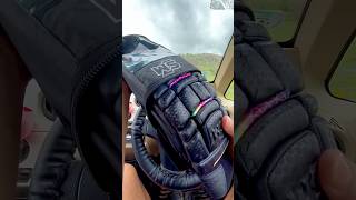 UNBOXING Black Leather Cricket Gloves🖤 shorts asmr satisfying unboxing [upl. by Marlene]