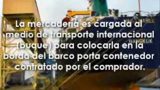 Incoterms 2000  cláusulas FOB y CIF [upl. by Ynnaej]