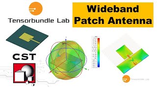 CST Tutorial Wideband Microstrip Patch Monopole Antenna 3 55 GHz [upl. by Macknair107]