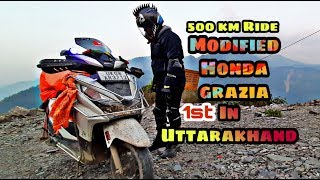 Haridwar to Kedarnath  part 1 500Km Scooty Ride  HONDA [upl. by Yhtommit]