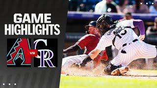 Dbacks vs Rockies Game Highlights 91824  MLB Highlights [upl. by Misty]