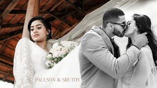 Kerala Christian wedding Highlights 2023  SRUTHY amp PAULSON  Stories from D Photographers [upl. by Spiers]