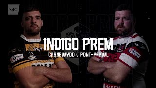 LIVE RUGBY Newport v Pontypool  Indigo Prem  S4C [upl. by Shannah]