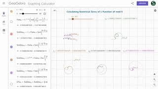 Calculating Nontrivial Zeros of LFunction of mod 5 [upl. by Anawqahs977]