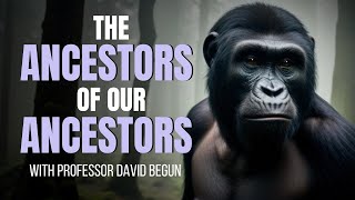 The Ancestors of Our Ancestors  with PROFESSOR DAVID BEGUN [upl. by Quill]