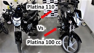 Comparison Platina 110 Vs Platina 100cc Comfortec [upl. by Woodley948]