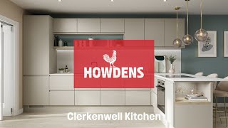 Howdens Clerkenwell Modern Kitchen Range [upl. by Farlay441]