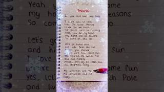 Sia  Snowman Lyrics  snowman sia lyrics shorts [upl. by Friedman428]