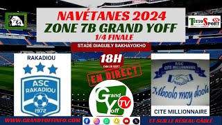 🛑DIRECT DU STADE DIAGUILY BAKAYOKO NAVETANES ZONE 7B GD YOFF ASC RAKADIOU c ASC CITE MILLIONNAIRE [upl. by Bocaj98]