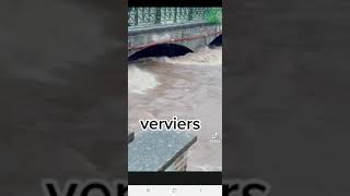 Inondation VERVIERS catastrophe 🥶🥶🥶 150721 [upl. by Bowe]