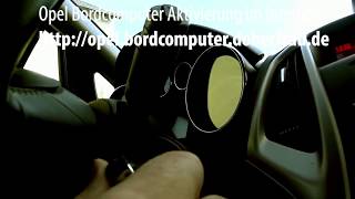 Opel Bordcomputer im Astra J aktivieren  Boardcomputer Opel [upl. by Ainiger]