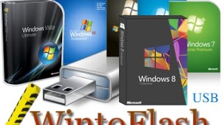 Cara Membuat Bootable Flashdisk Windows 7810 dengan Wintoflash Terbaru [upl. by Jenelle]