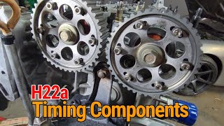 V13 Honda Prelude Easy Simple How To set the TDC Timing Belt Remove amp Water Pump [upl. by Eriuqs]