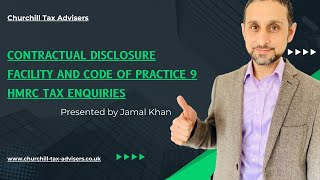 Contractual Disclosure Facility and Code Of Practice 9 HMRC tax enquiries [upl. by Gievlos]