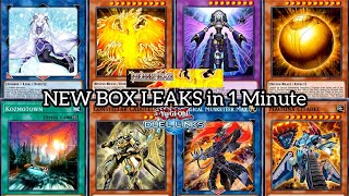 NEW YEAR BOX LEAKS in 1 Minute PHOENIX BLAZE  Shadoll RA Suships and more DUEL LINKS [upl. by Toffey]