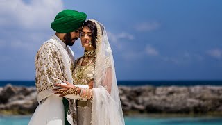 Hard Rock Hotel Riviera Maya Sikh Wedding   Gurp  Paul [upl. by Eissoj490]