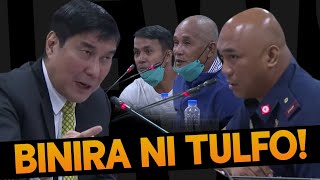 Senator Tulfo Slams Pol Lieutenant Bernardo for filing a case against victims amp putting them in jail [upl. by Elana501]