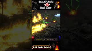 Spear Paladin vs Baal Uber diablo2resurrectedbuild gaming [upl. by Eirrehc]