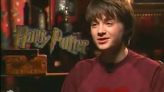 Daniel Radcliffe First Harry Potter Interview 2001 Sorcerers Stone  Extra Butter [upl. by Rimaa]