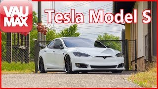 Tesla Model S Tuning amp FaceliftUmbau vom Wörthersee 2018  VAUMAXtv [upl. by Varden]