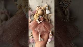 Macrame Angel pendant Macrame doll as a Gift [upl. by Anwahsit]