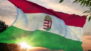 Hungarian anthem Isten áldd meg a Magyart Jó kedvvel bőséggel Nyújts feléje védő kart [upl. by Attezi]