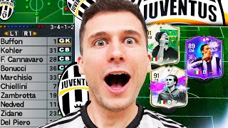 MONTEI O TIME LENDÁRIO DA JUVENTUS E JOGUEI A WL 🔥🔥 EA FC 24 ULTIMATE TEAM [upl. by Arahat]