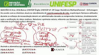 Residência UNIFESP  Revisão de Véspera para a sua prova [upl. by Rhianon499]