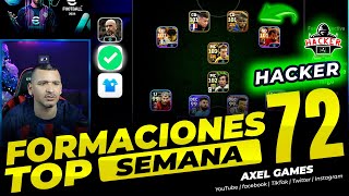 TOP MEJORES FORMACIÓNES quotOCULTASquot de la SEMANA ✅ PARTE 72 🔥 BEST Formations eFootball 🔥 AXG [upl. by Neelahs]