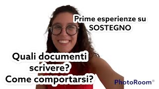 INSEGNANTI DI SOSTEGNO alle prime armiTUTTO QUELLO CHE DOVETE SAPERE [upl. by Lorraine537]