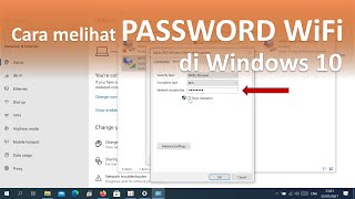 Cara Melihat PASSWORD WiFi di Windows 10 [upl. by Onailimixam]